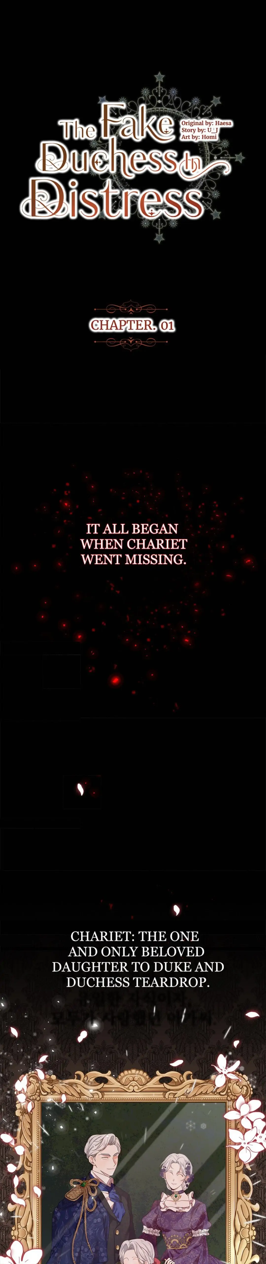 The Fake Duchess In Distresss Chapter 1 page 0