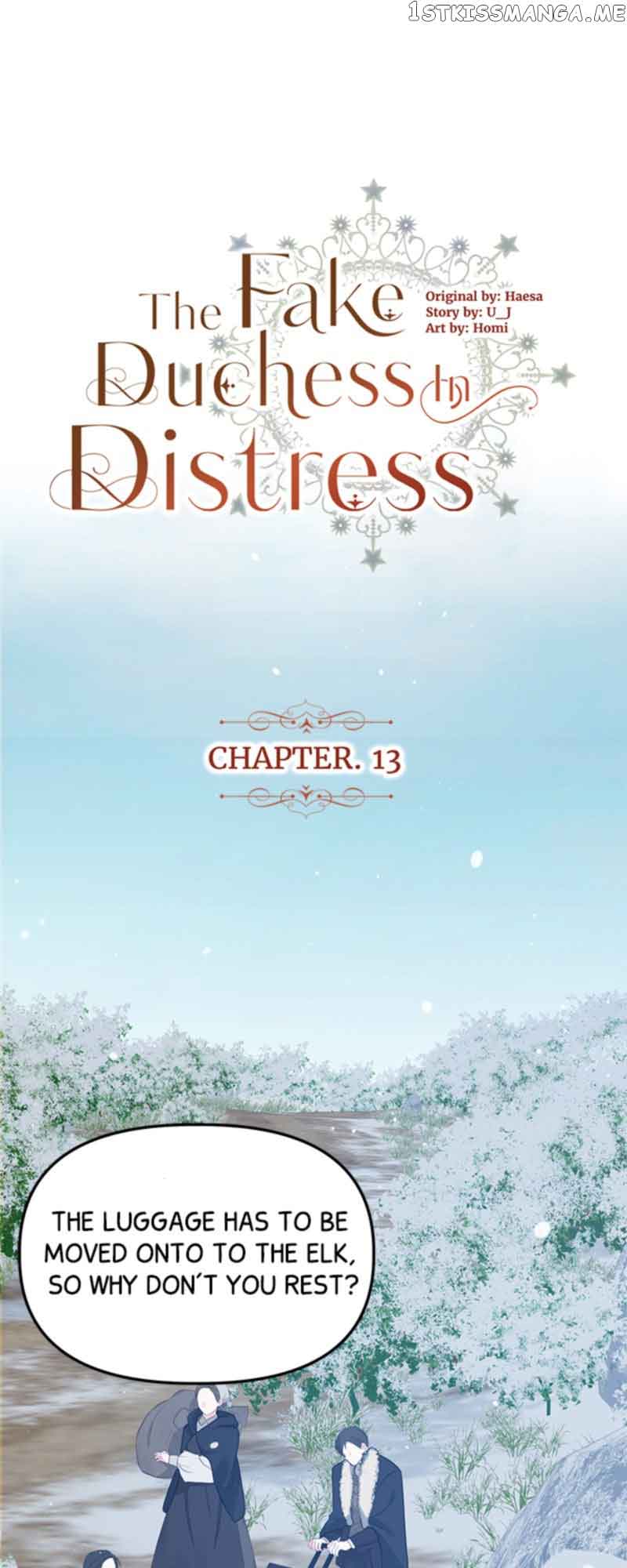 The Fake Duchess In Distresss Chapter 13 page 0