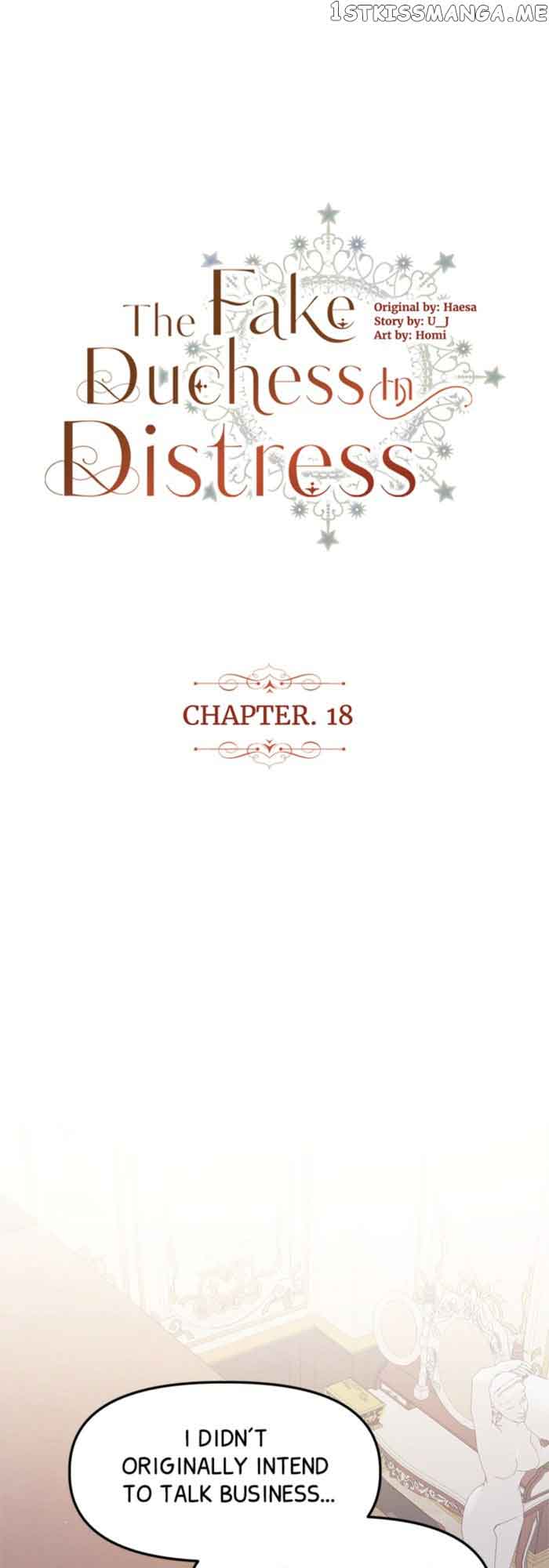 The Fake Duchess In Distresss Chapter 18 page 0