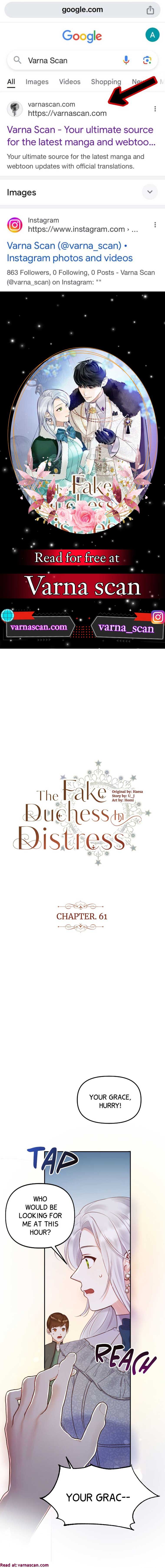 The Fake Duchess In Distresss Chapter 61 page 0