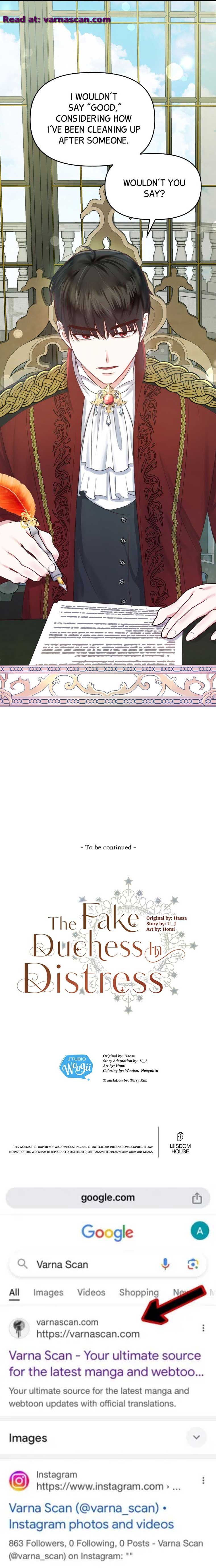 The Fake Duchess In Distresss Chapter 62 page 11