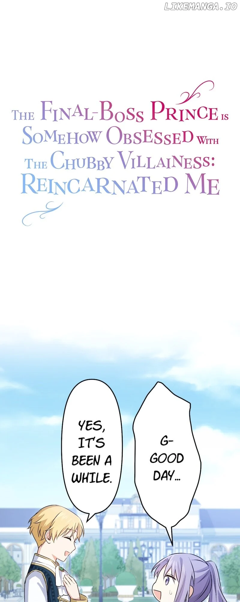 The Final-Boss Prince is Somehow Obsessed with the Chubby Villainess: Reincarnated Me Chapter 3 page 0