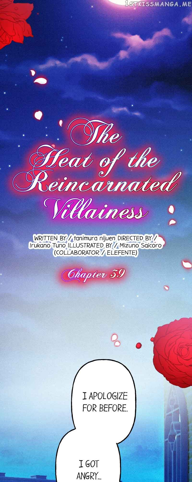 The Heat of the Reincarnated Villainess Chapter 39 page 3