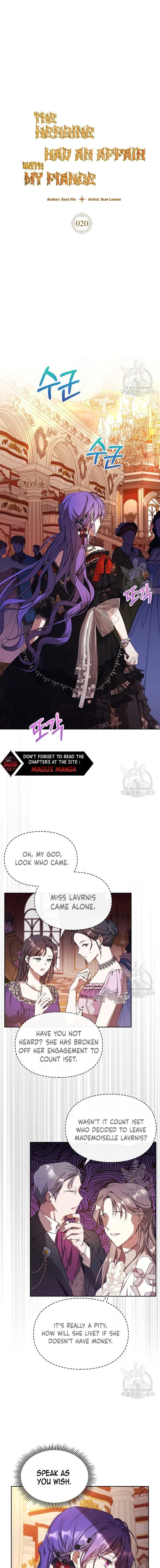 The Heroine Had an Affair with My Fiance Chapter 20 page 0