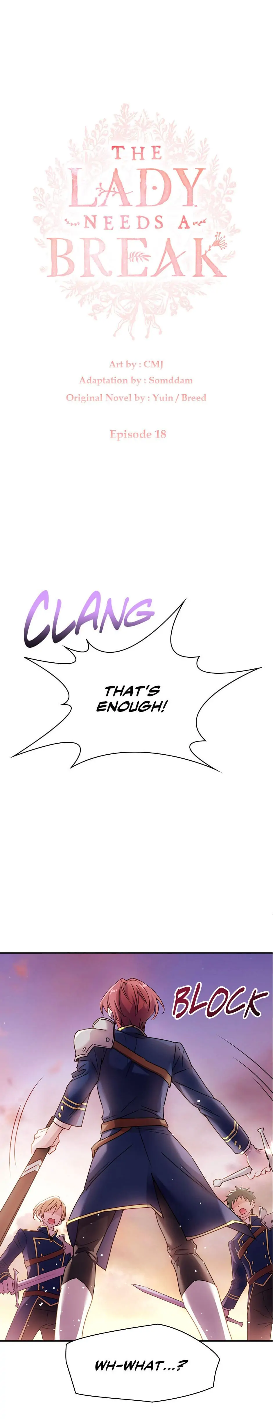 The Lady Wants to Rest Chapter 18 page 1