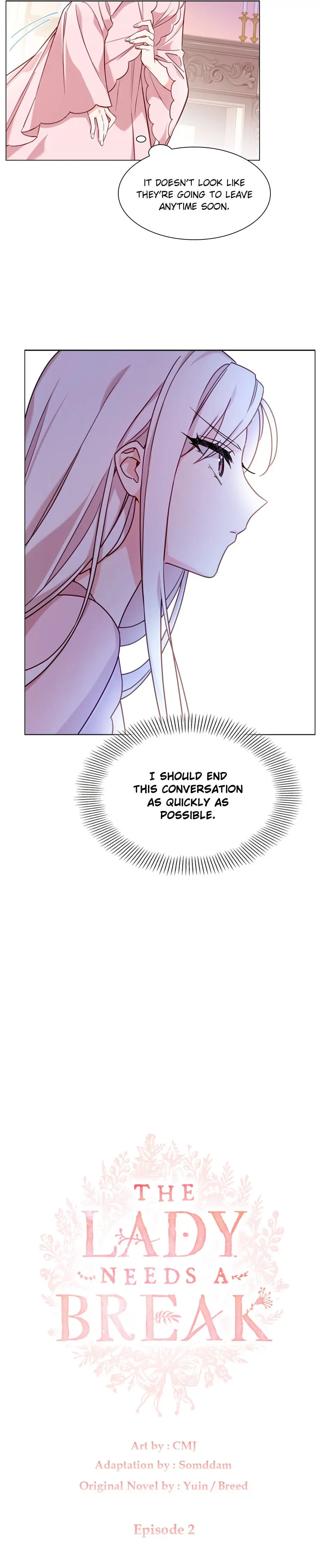 The Lady Wants to Rest Chapter 2 page 2