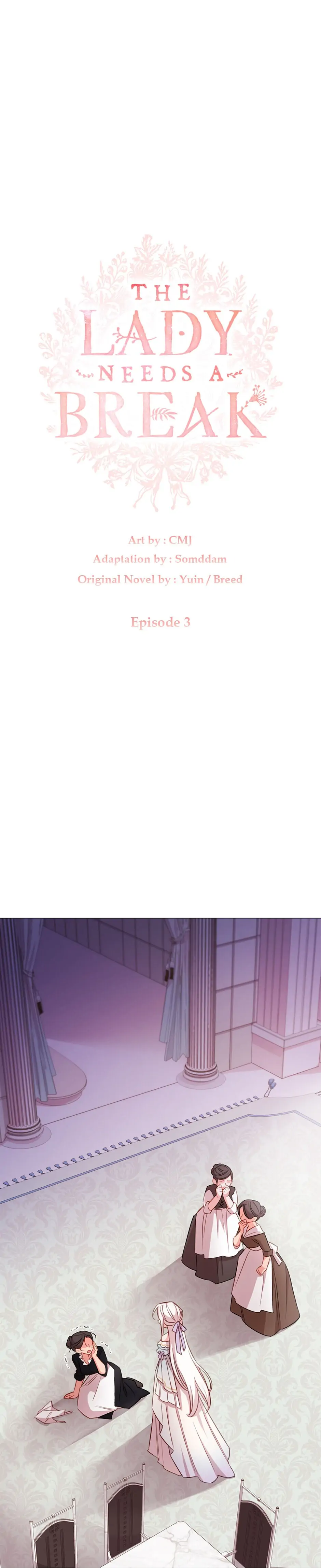 The Lady Wants to Rest Chapter 3 page 1