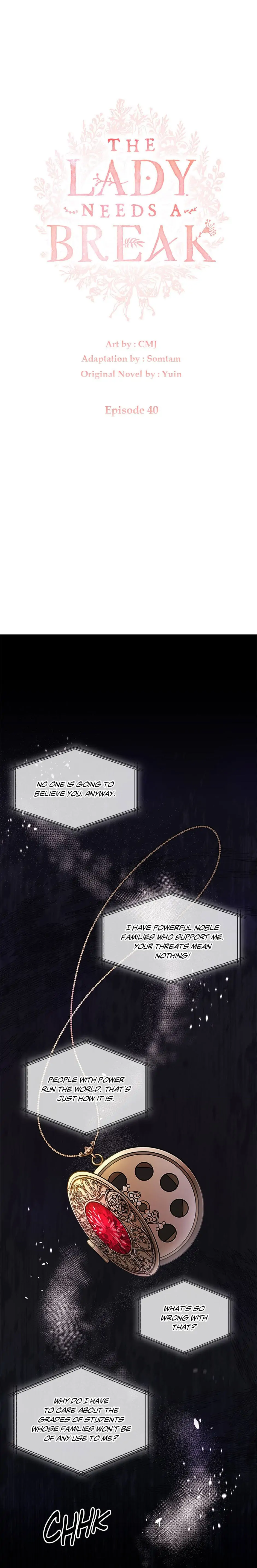 The Lady Wants to Rest Chapter 40 page 1