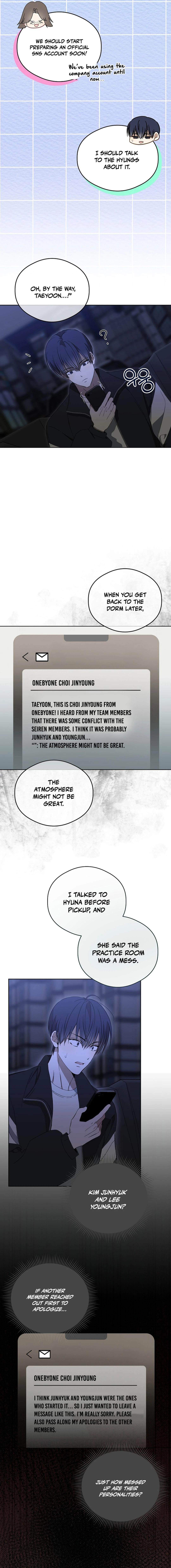The Maknae Has to Be an Idol Chapter 43 page 8