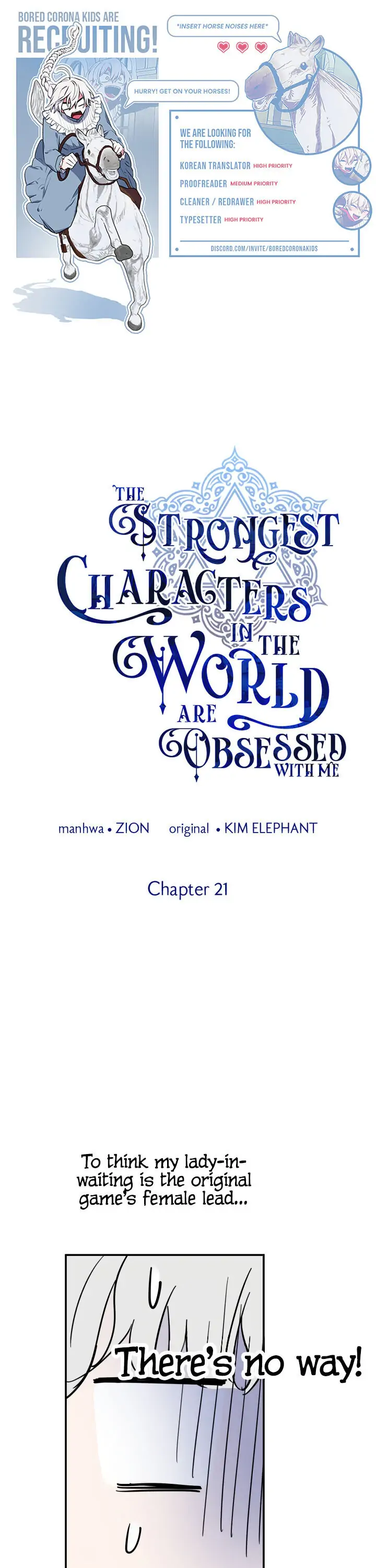 The most poweful characters in the world are crazy about me Chapter 21 page 0