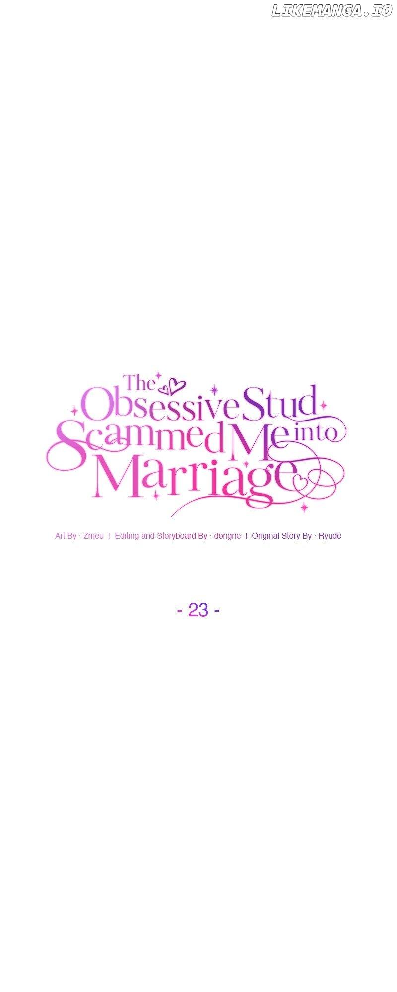 The Obsessive Stud Scammed Me into Marriage Chapter 23 page 36