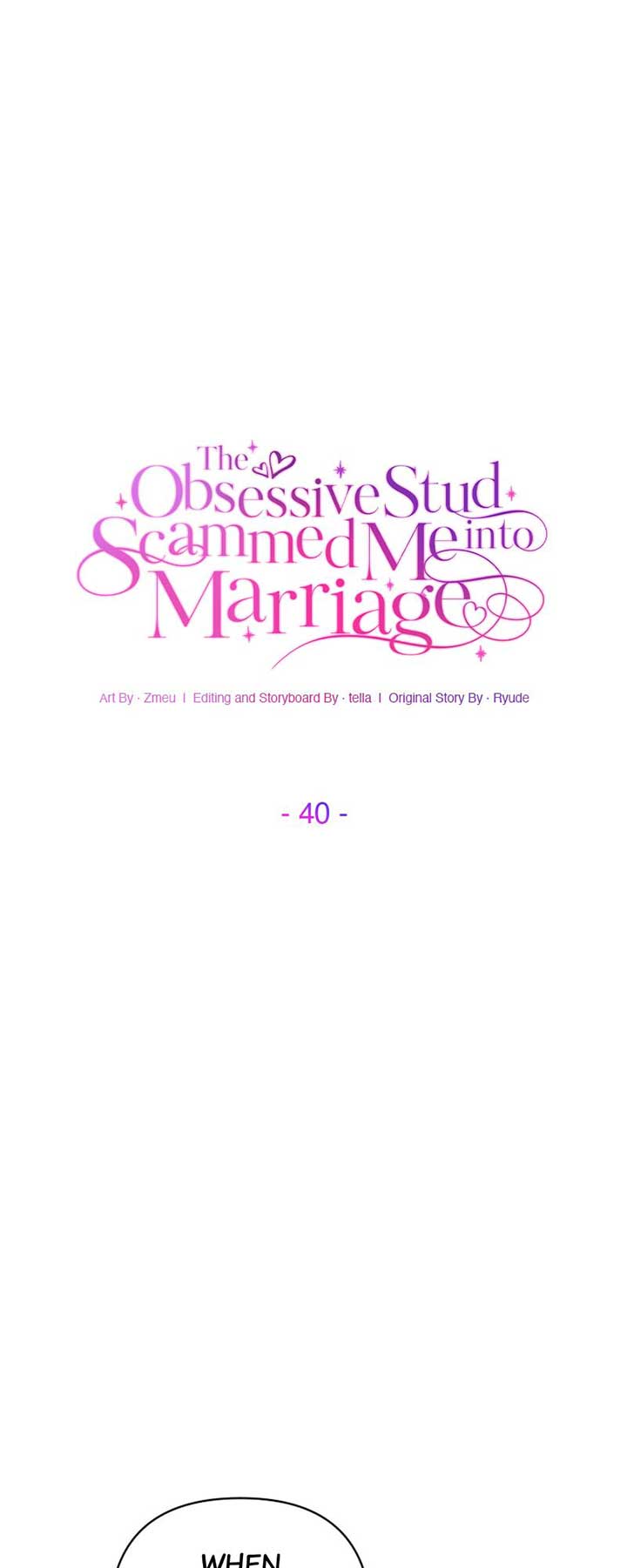 The Obsessive Stud Scammed Me into Marriage Chapter 40 page 48