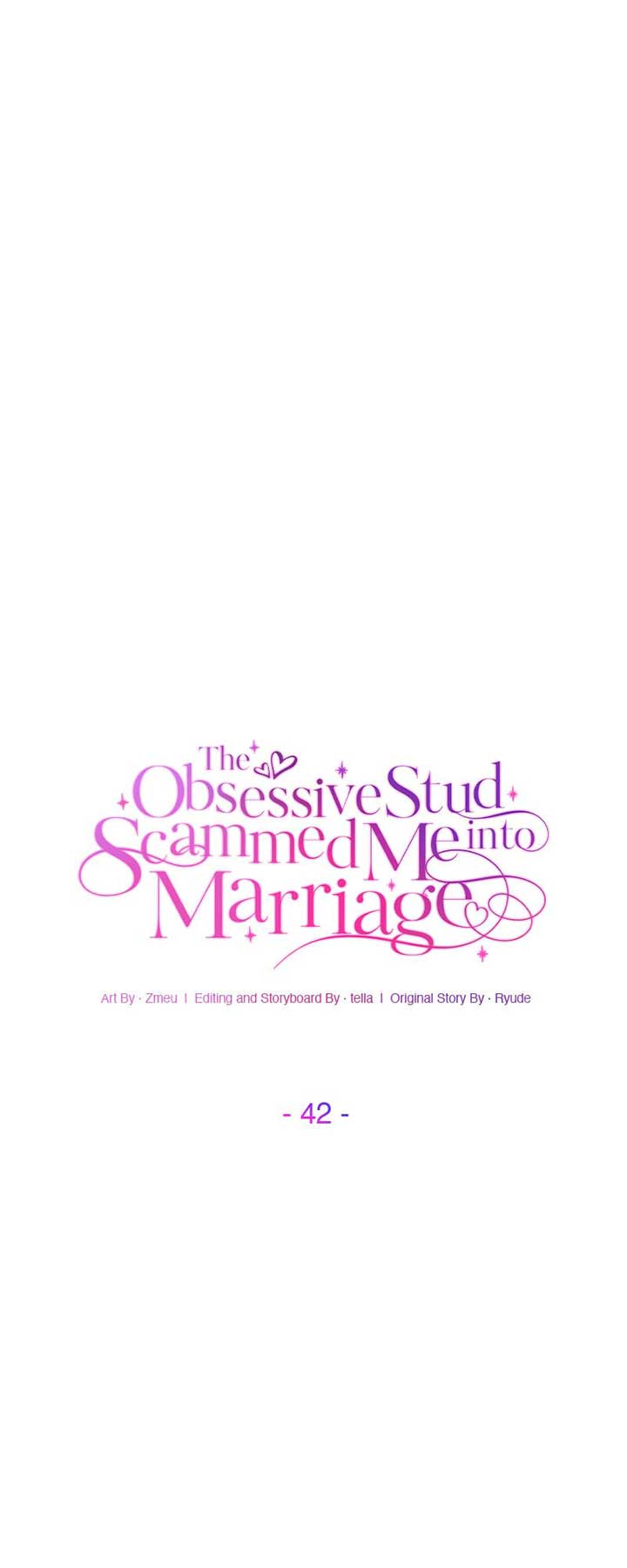 The Obsessive Stud Scammed Me into Marriage Chapter 42 page 0