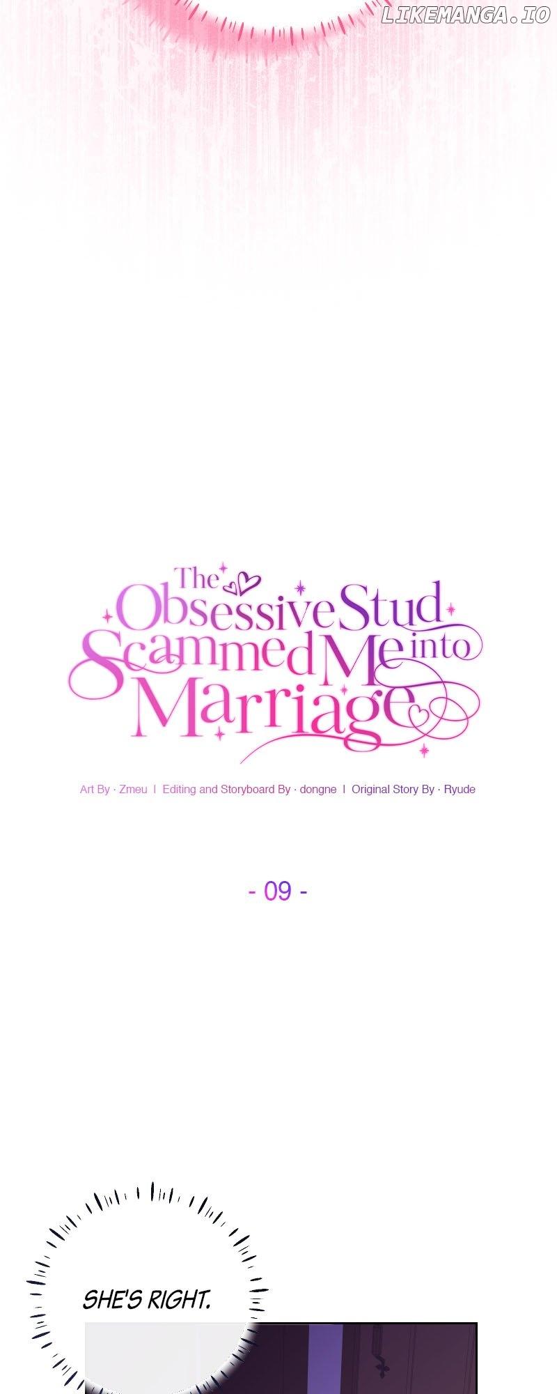 The Obsessive Stud Scammed Me into Marriage Chapter 9 page 18