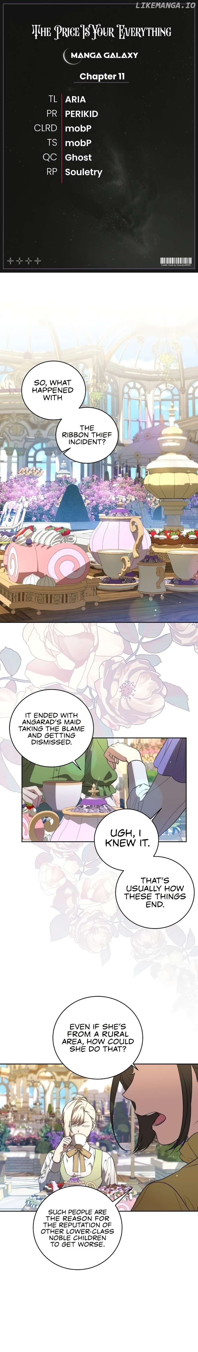 The Price Is Your Everything Chapter 11 page 0