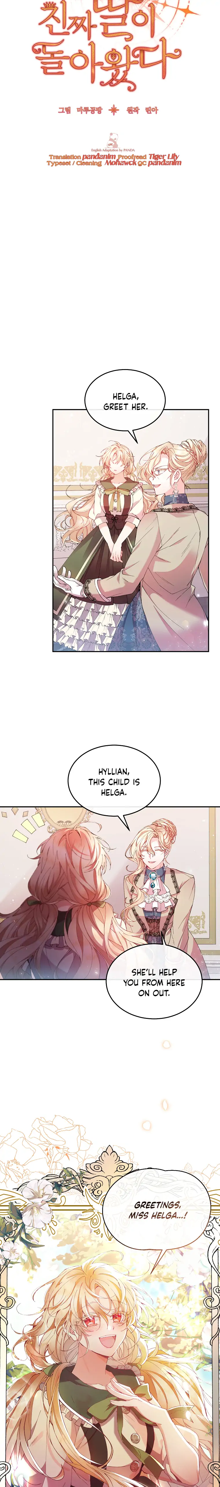 The Real Daughter is Back Chapter 2 page 9