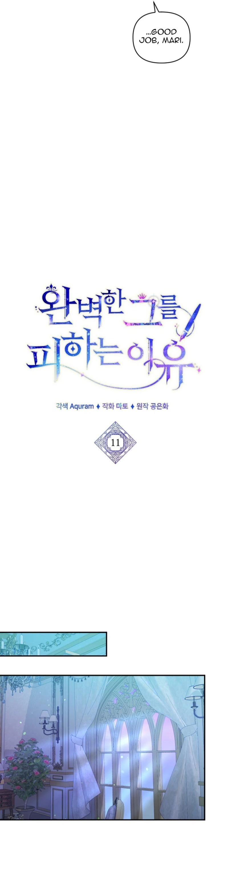The Reason for Avoiding Him, the Perfect One Chapter 11 page 12