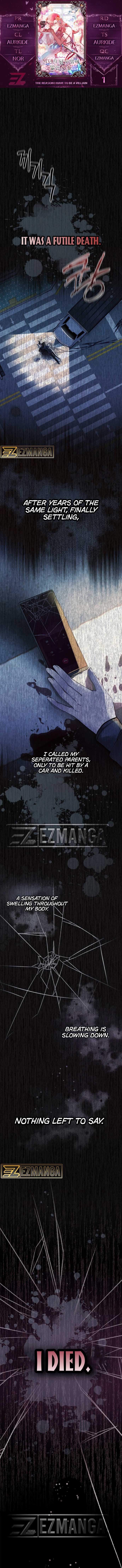 The Reason I Have to Be a Villain Chapter 1 page 0