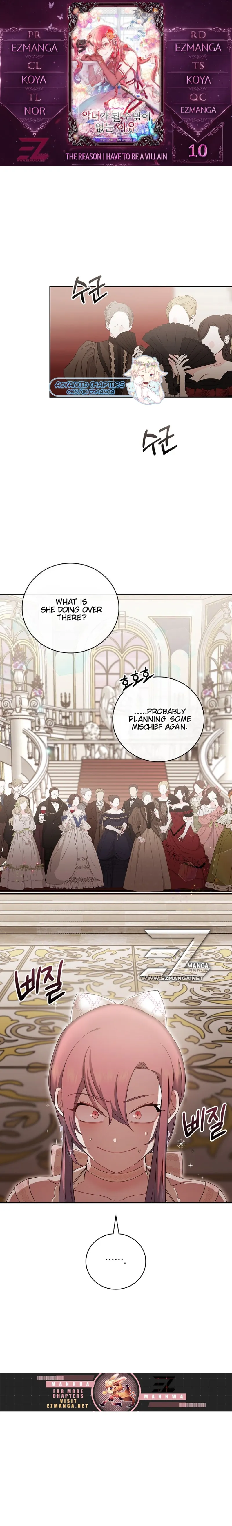 The Reason I Have to Be a Villain Chapter 10 page 0