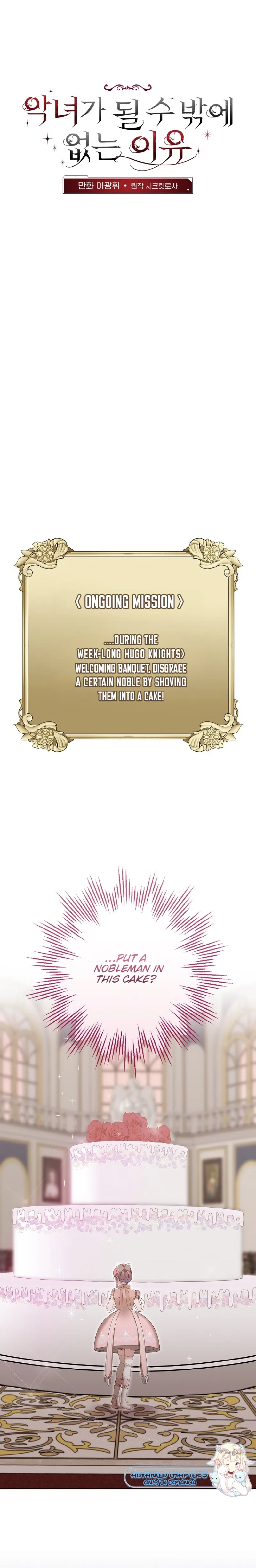 The Reason I Have to Be a Villain Chapter 10 page 1