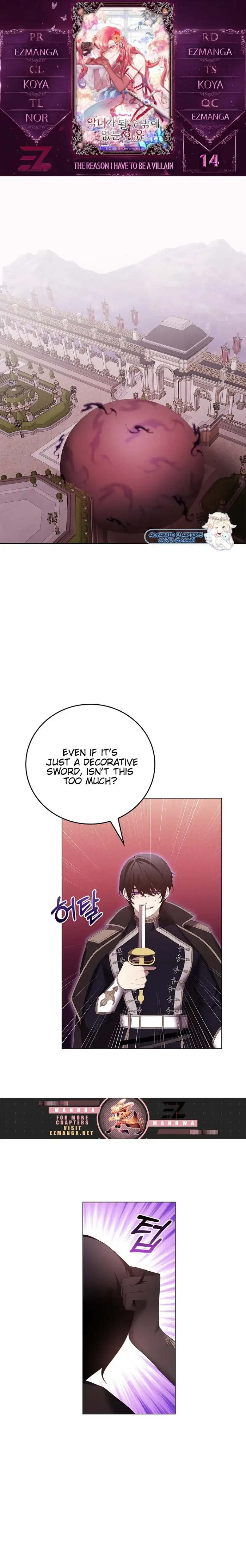 The Reason I Have to Be a Villain Chapter 14 page 0