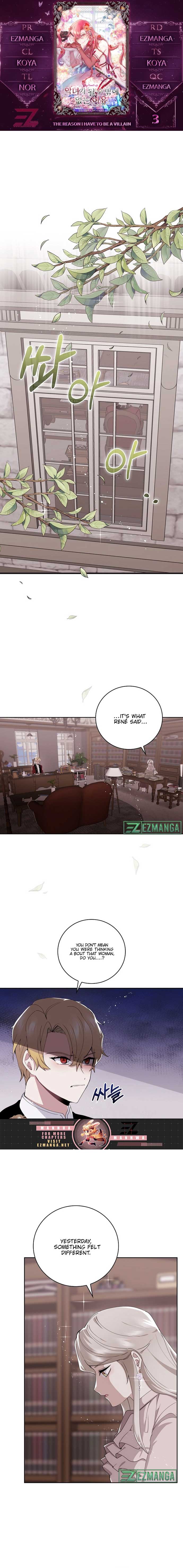 The Reason I Have to Be a Villain Chapter 3 page 0