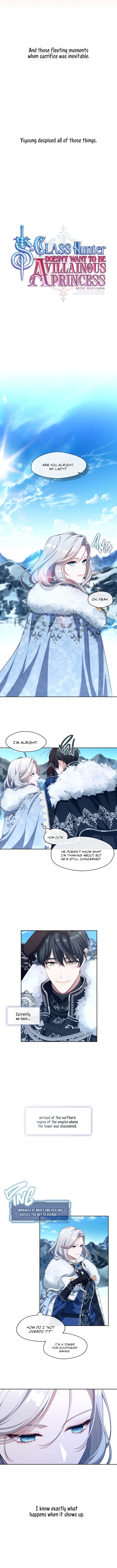 The S-Class Hunter Doesn’t Want to Be a Villainous Princess Chapter 22 page 3