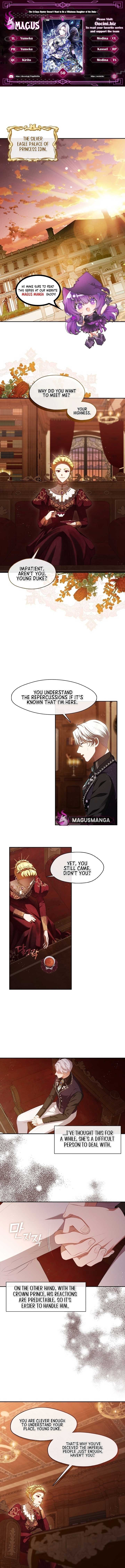 The S-Class Hunter Doesn’t Want to Be a Villainous Princess Chapter 50 page 0