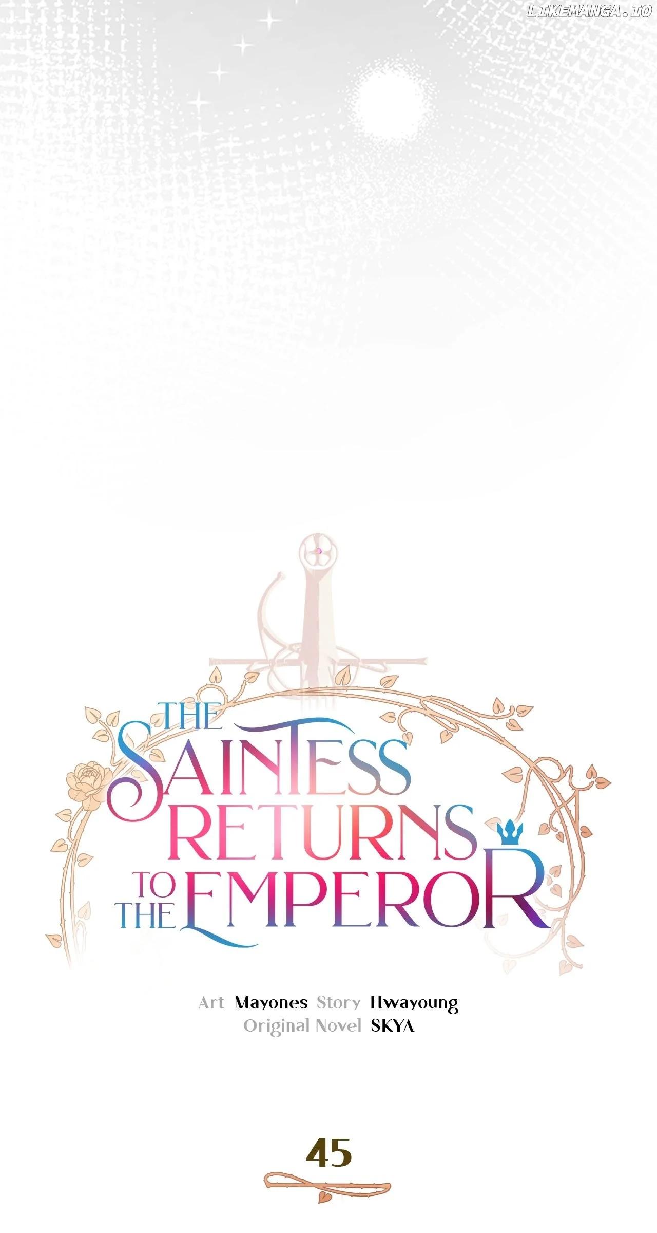 The Saintess Returns To The Emperor Chapter 45 page 35