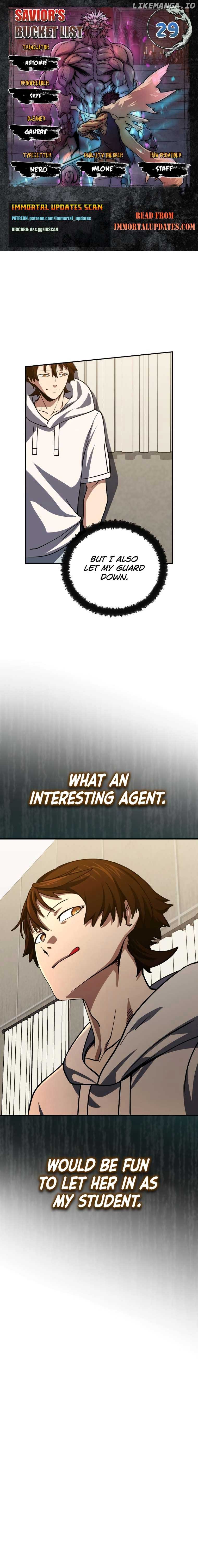 The Savior’s Bucket List Chapter 29 page 0