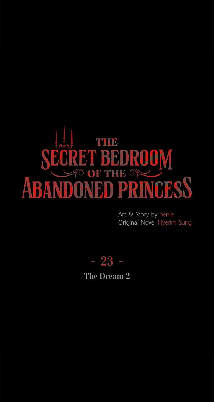 The Secret Bedroom of a Dejected Royal Daughter Chapter 23 page 0
