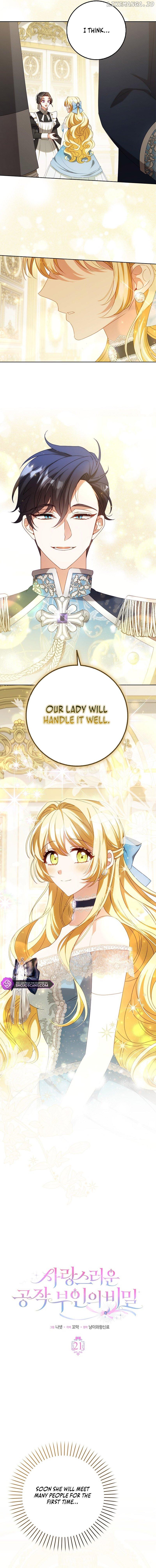 The secrets of the lovely duchess Chapter 21 page 1