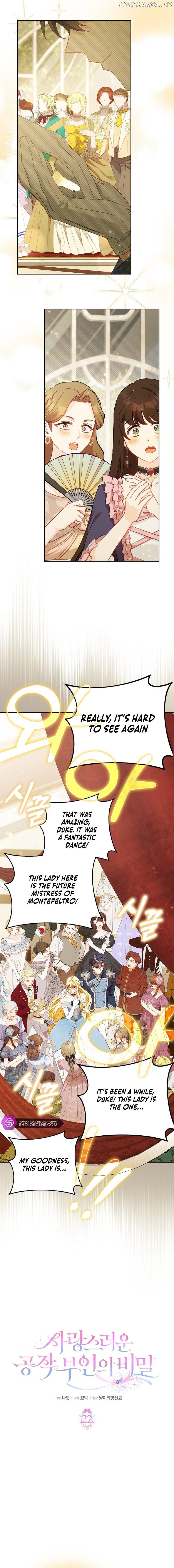 The secrets of the lovely duchess Chapter 22 page 1