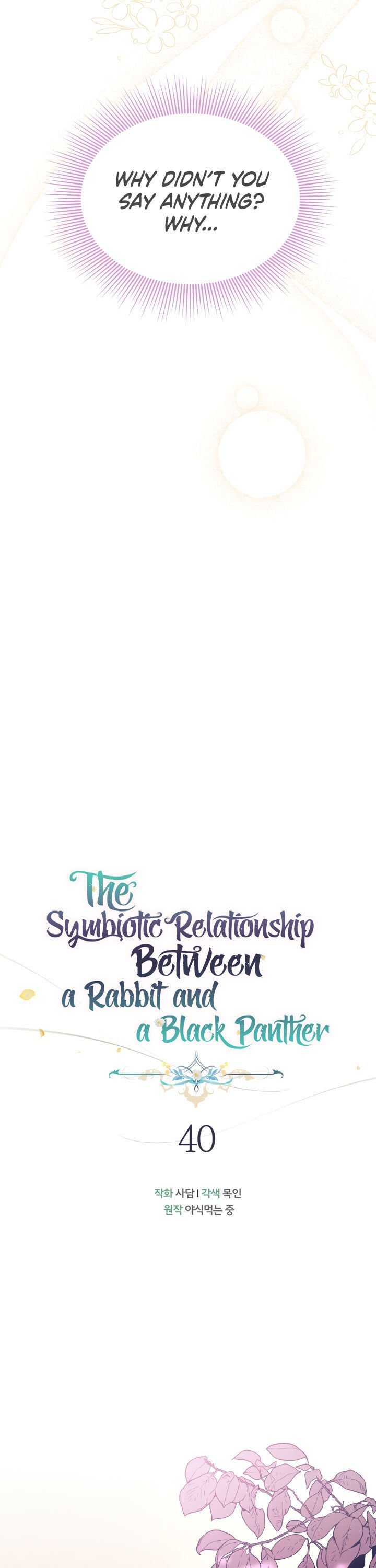 The Symbiotic Relationship Between the Rabbit and the Black Panther Chapter 40 page 11