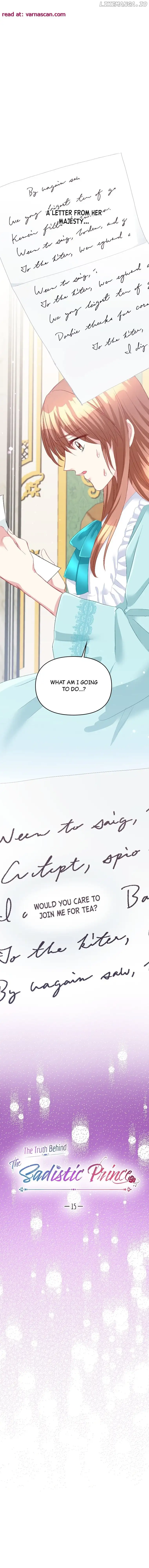 The Truth Behind the Sadistic Prince Chapter 15 page 0