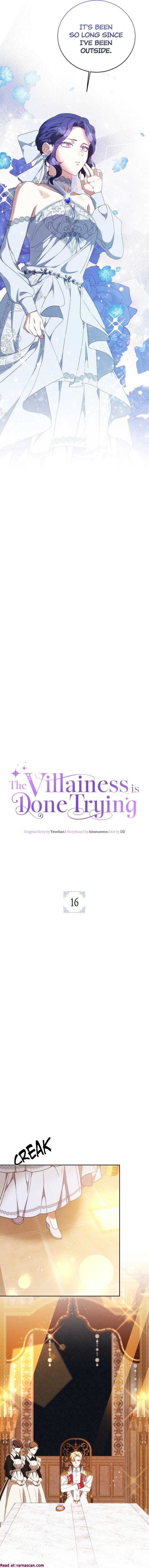 The Villainess is Done Trying Chapter 16 page 2
