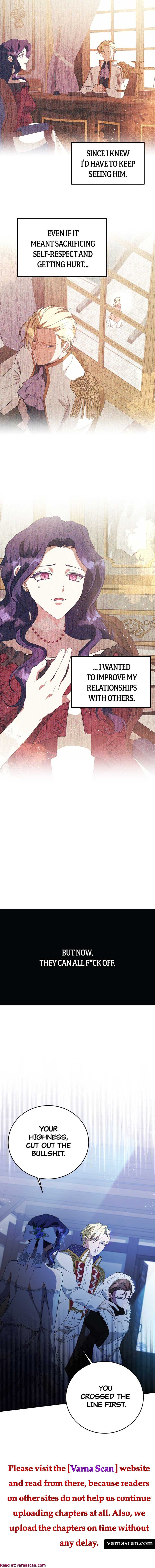 The Villainess is Done Trying Chapter 17 page 12