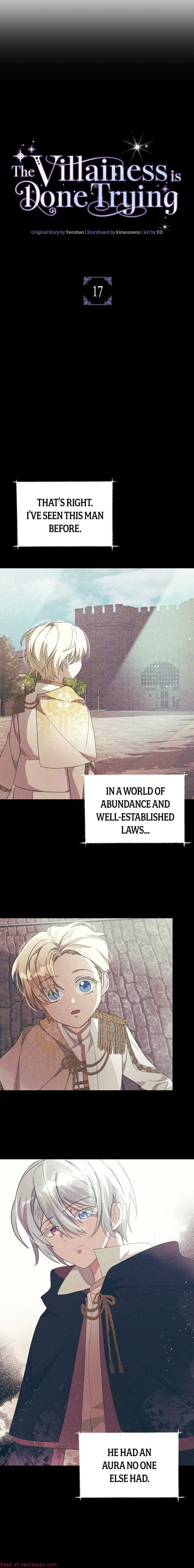 The Villainess is Done Trying Chapter 17 page 4