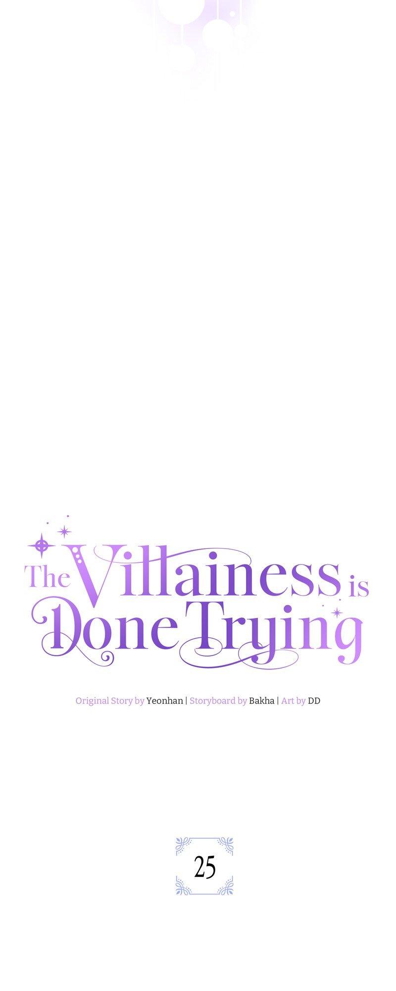The Villainess is Done Trying Chapter 25 page 9