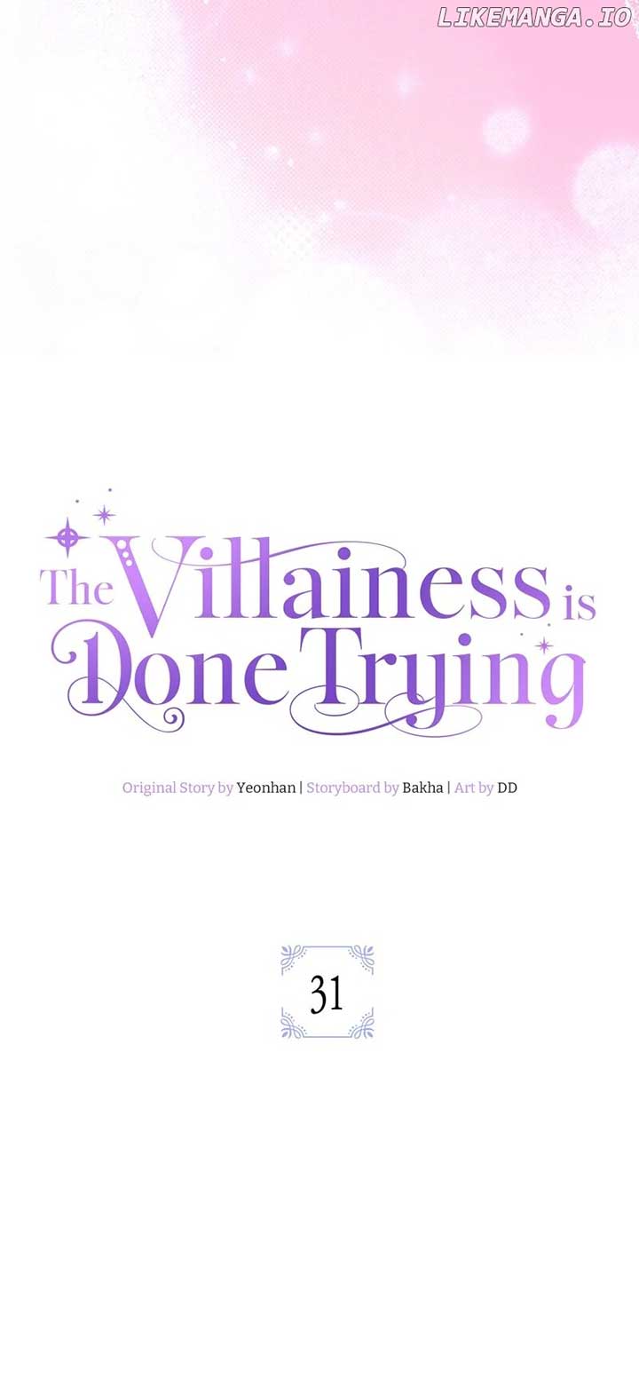 The Villainess is Done Trying Chapter 31 page 30