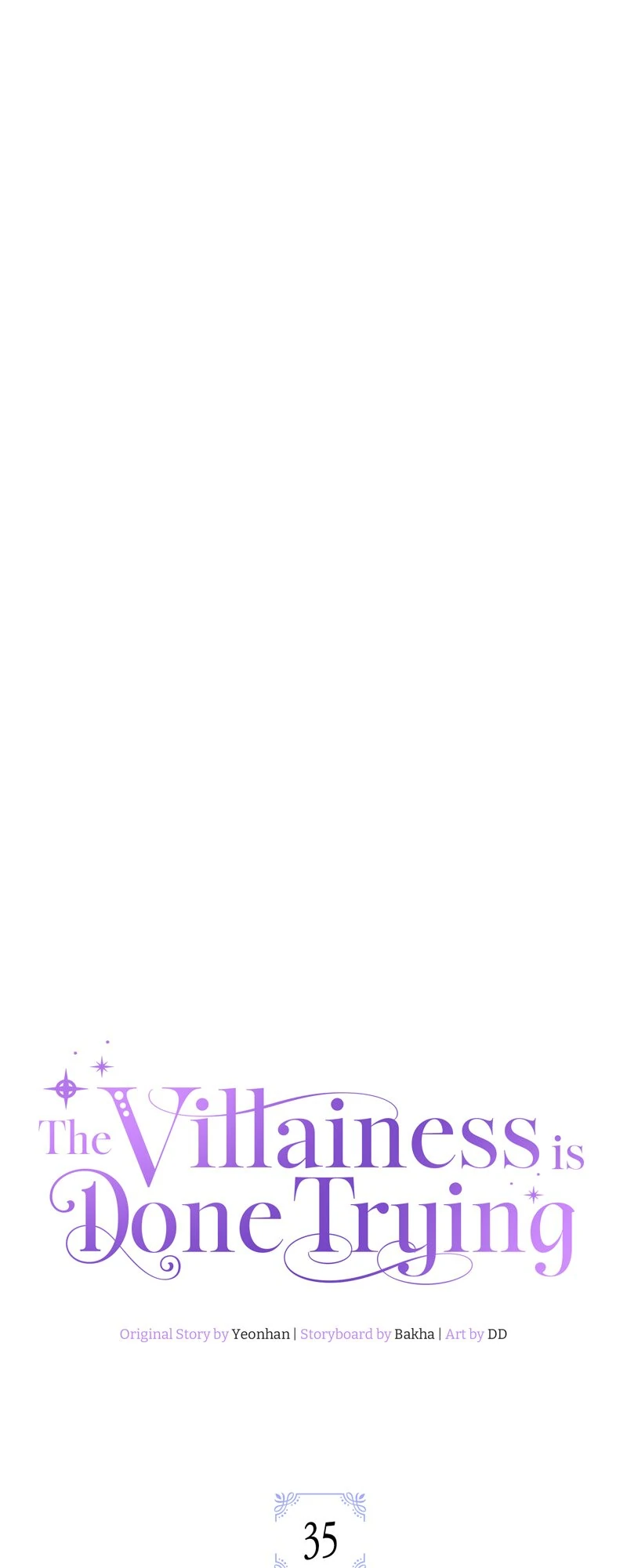 The Villainess is Done Trying Chapter 35 page 7