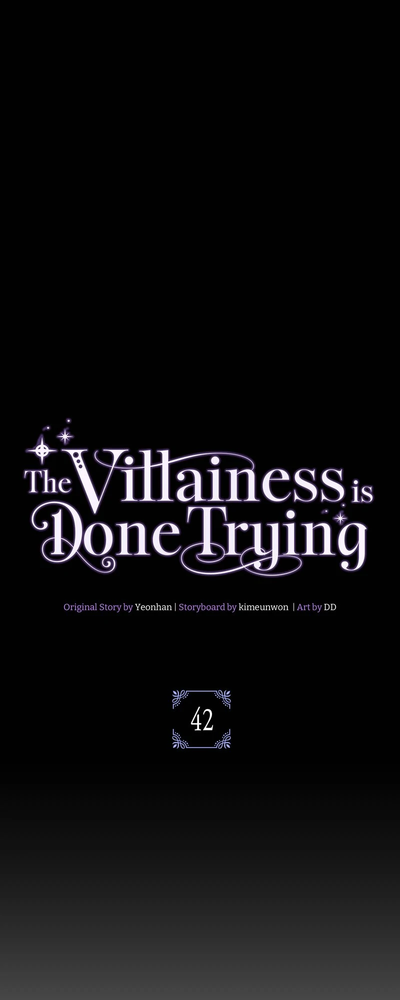 The Villainess is Done Trying Chapter 42 page 6