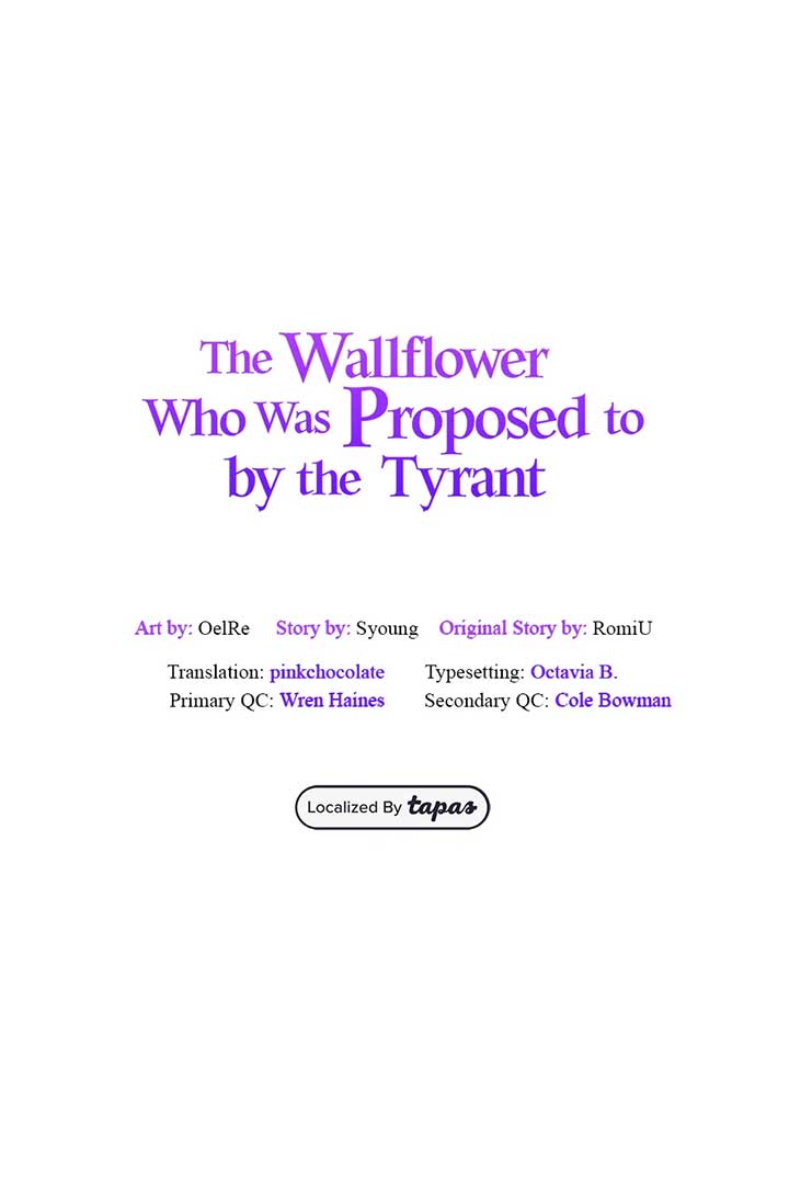 The Wallflower Who Was Proposed to by the Tyrant Chapter 34 page 0