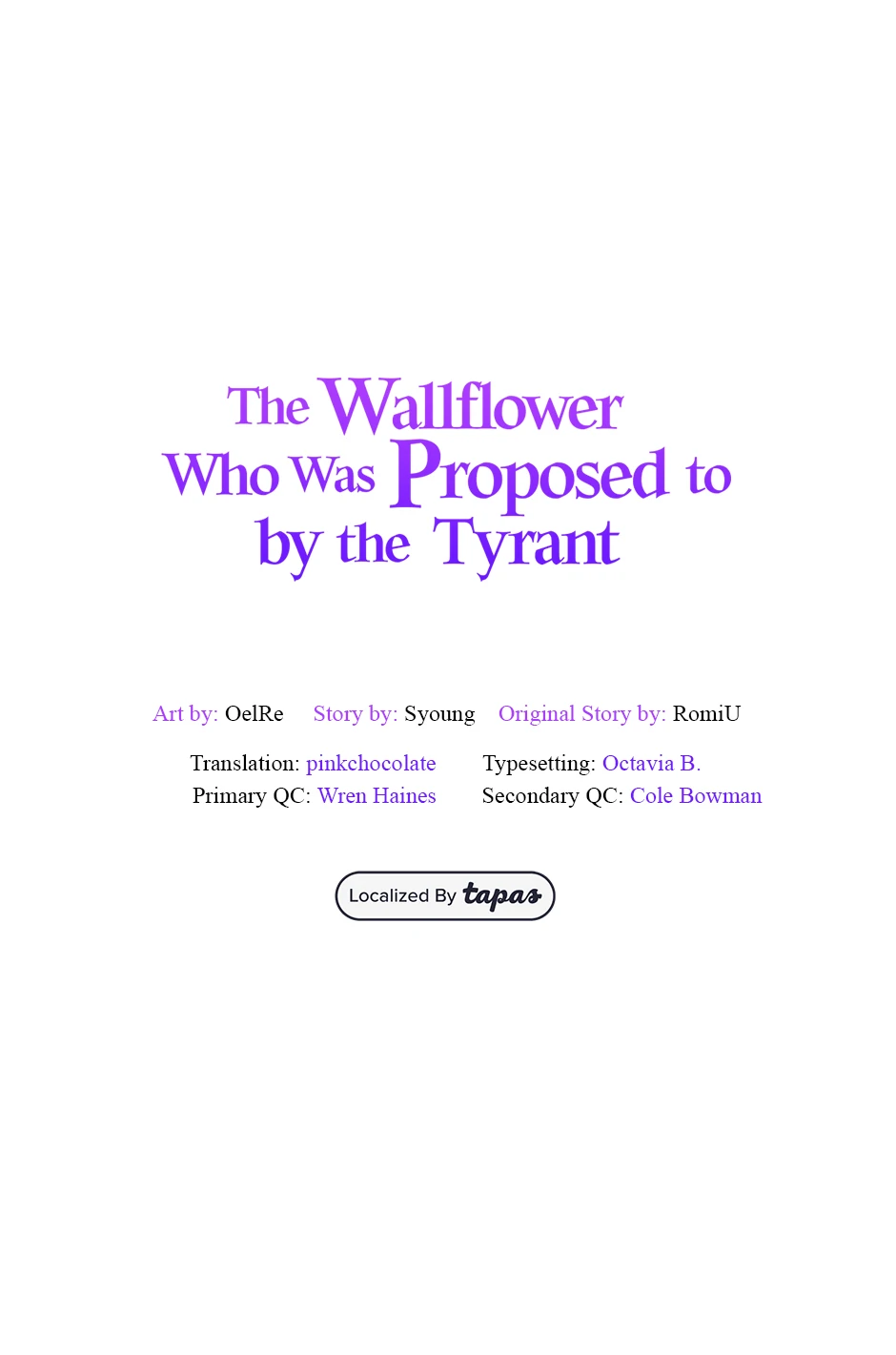 The Wallflower Who Was Proposed to by the Tyrant Chapter 48 page 0