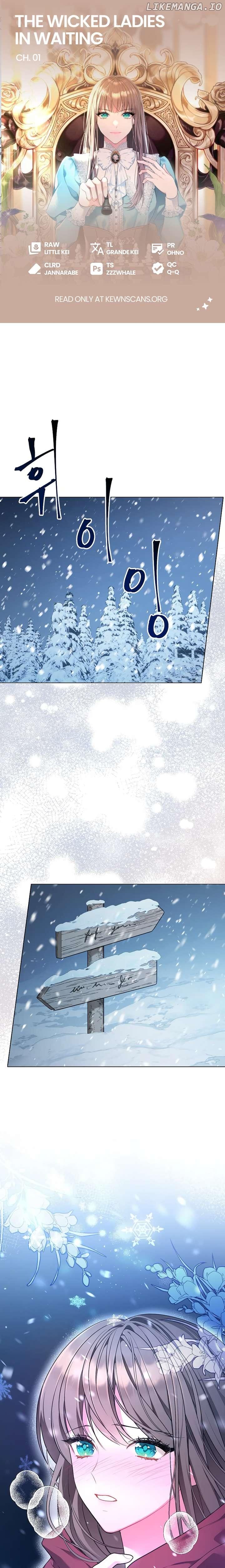 The Wicked Ladies in Waiting Chapter 1 page 0