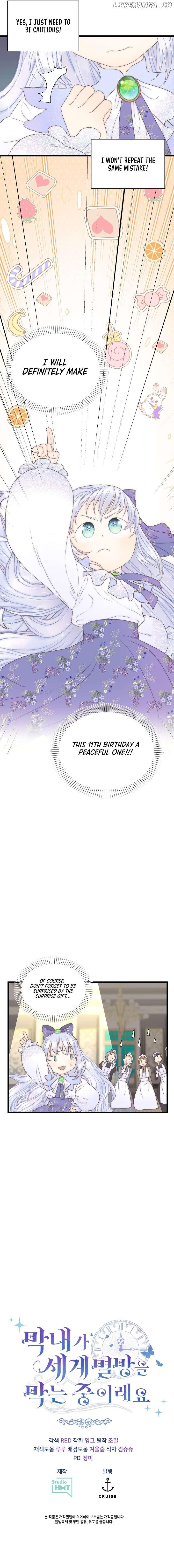 The Youngest Child of the Family Is Preventing the World From Ending Chapter 22 page 8