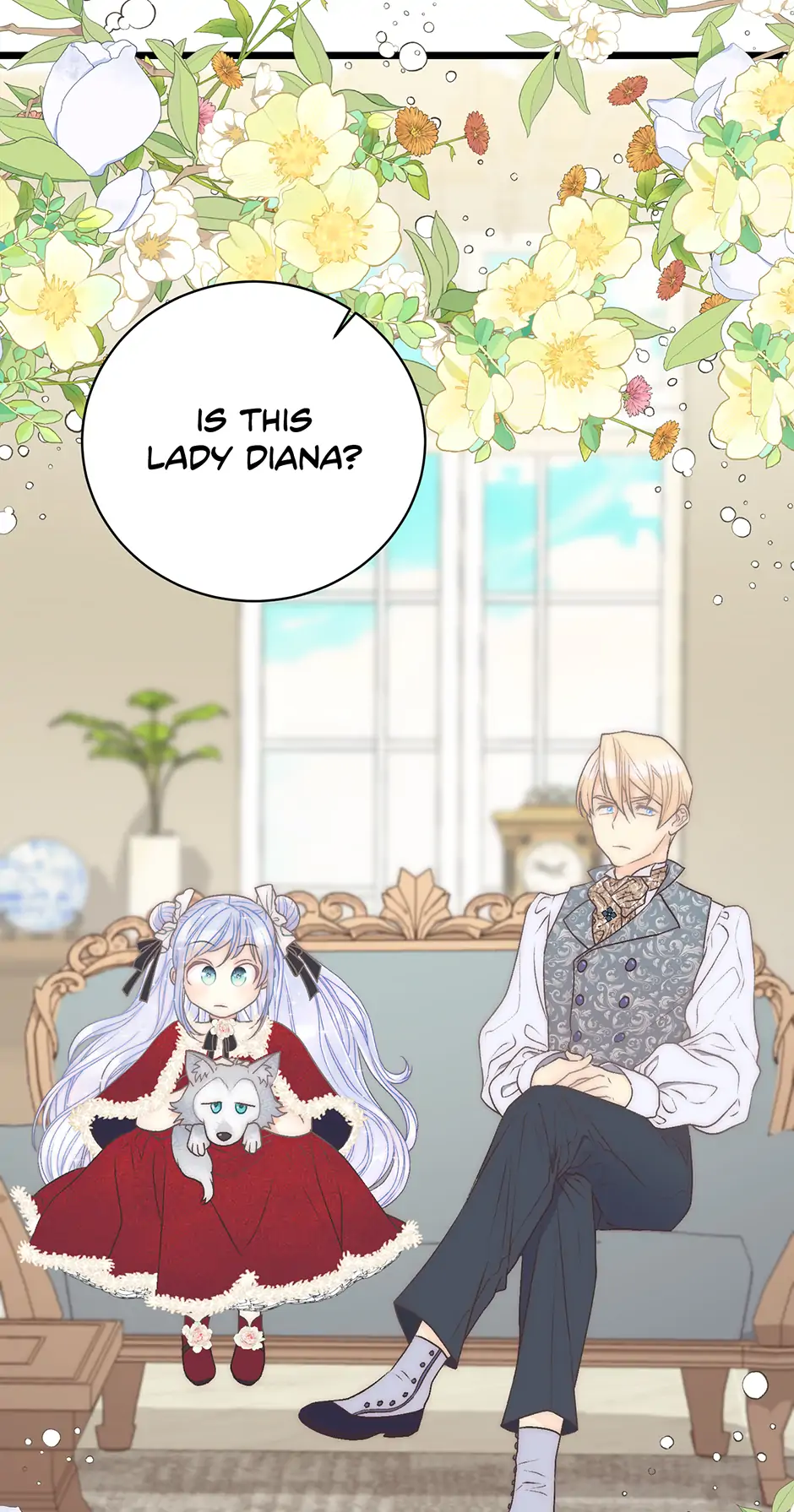 The Youngest Child of the Family Is Preventing the World From Ending Chapter 26 page 54