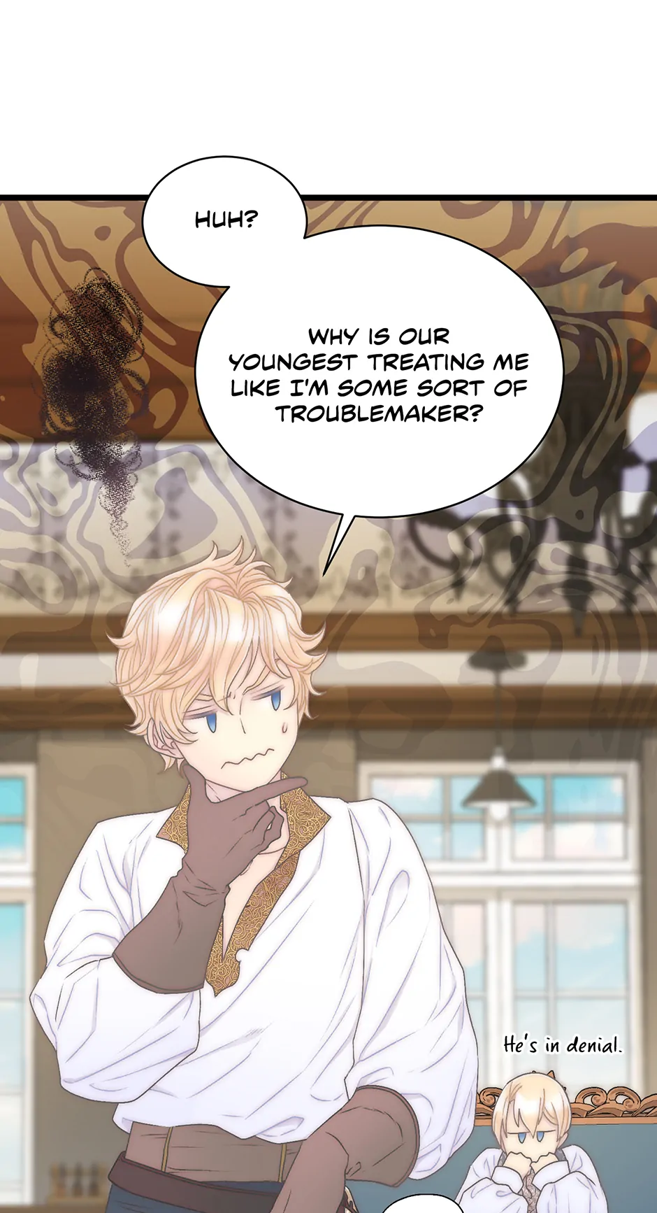 The Youngest Child of the Family Is Preventing the World From Ending Chapter 27 page 19