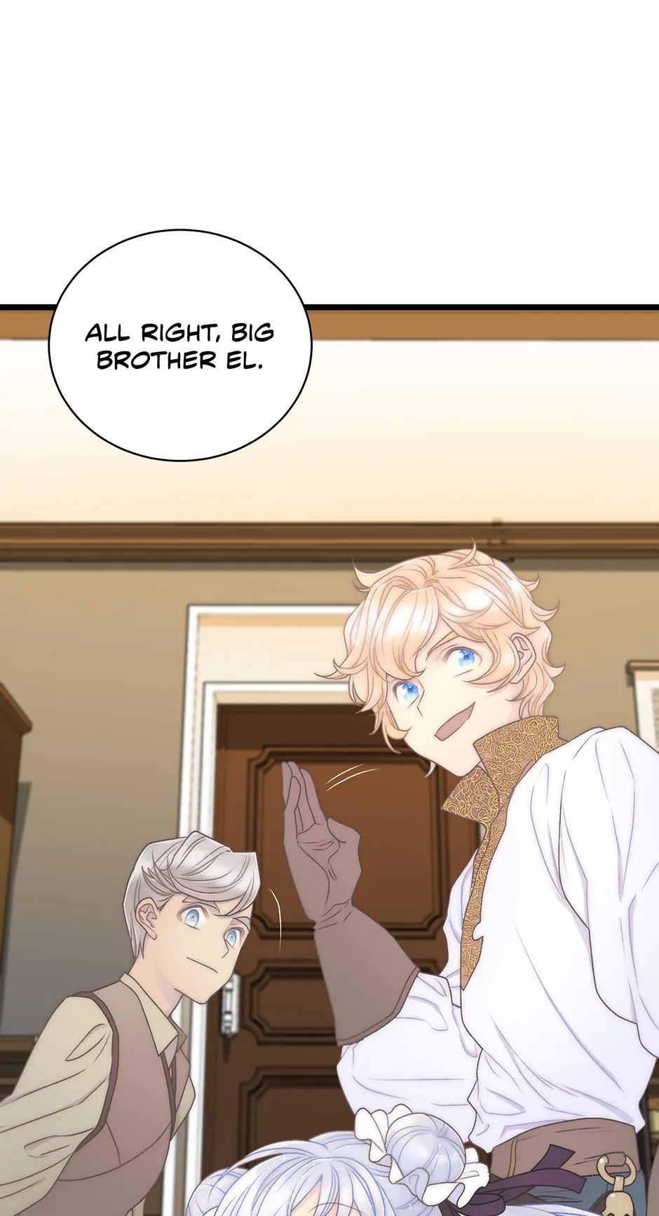 The Youngest Child of the Family Is Preventing the World From Ending Chapter 27 page 22