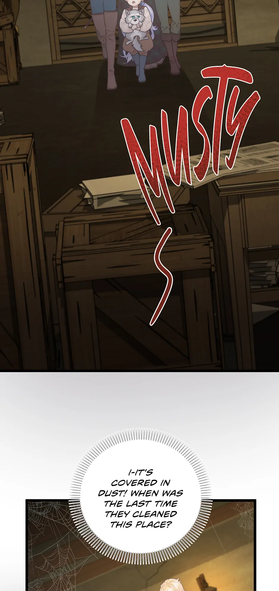 The Youngest Child of the Family Is Preventing the World From Ending Chapter 27 page 53